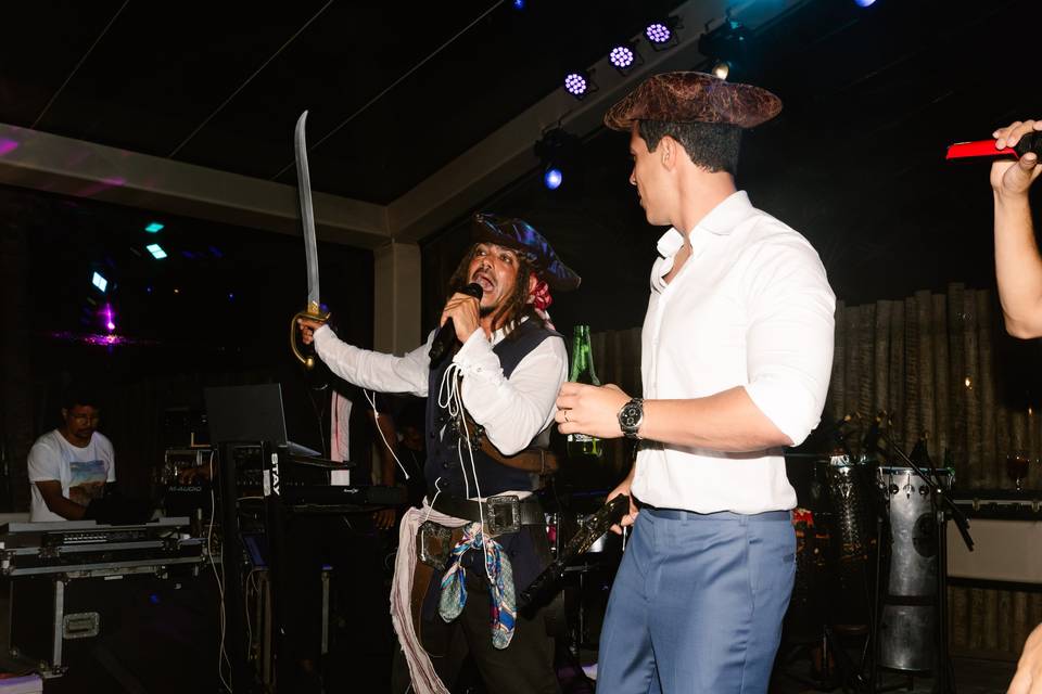 O batismo pirata