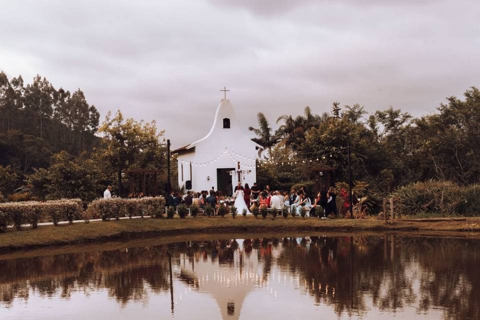 Decoração na capela