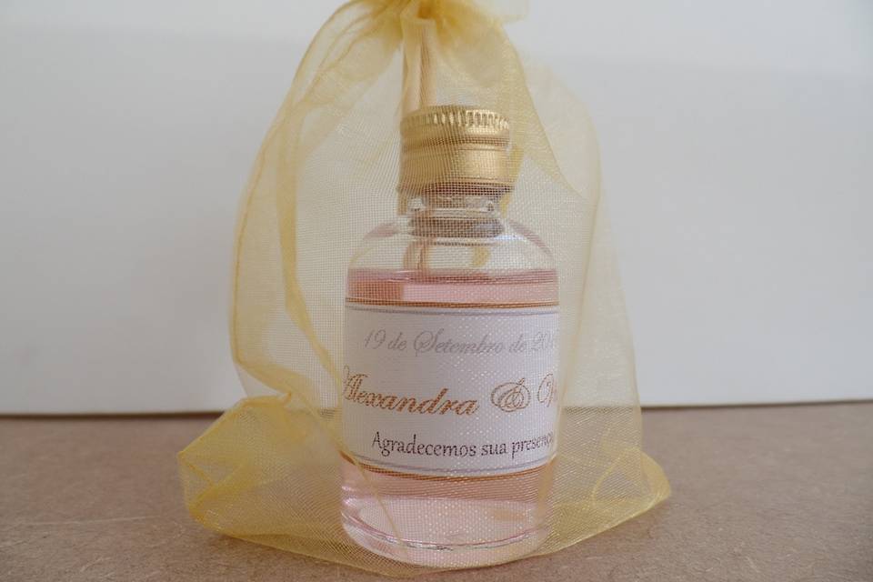 Aromatizador Tampa Dourada