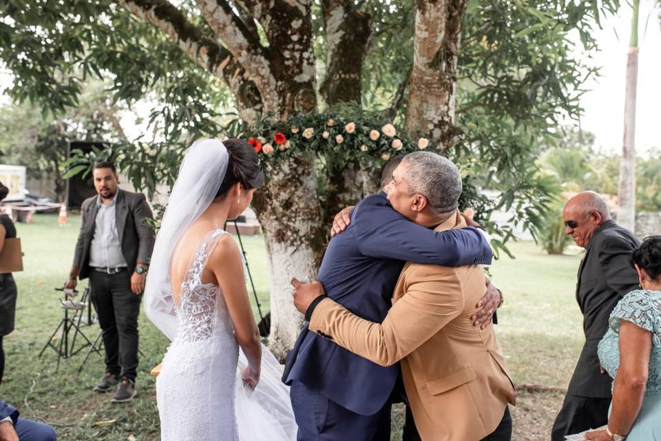 Cerimonia de Gabriel e Helena