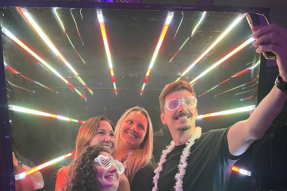 Túnel de Led e aquela foto