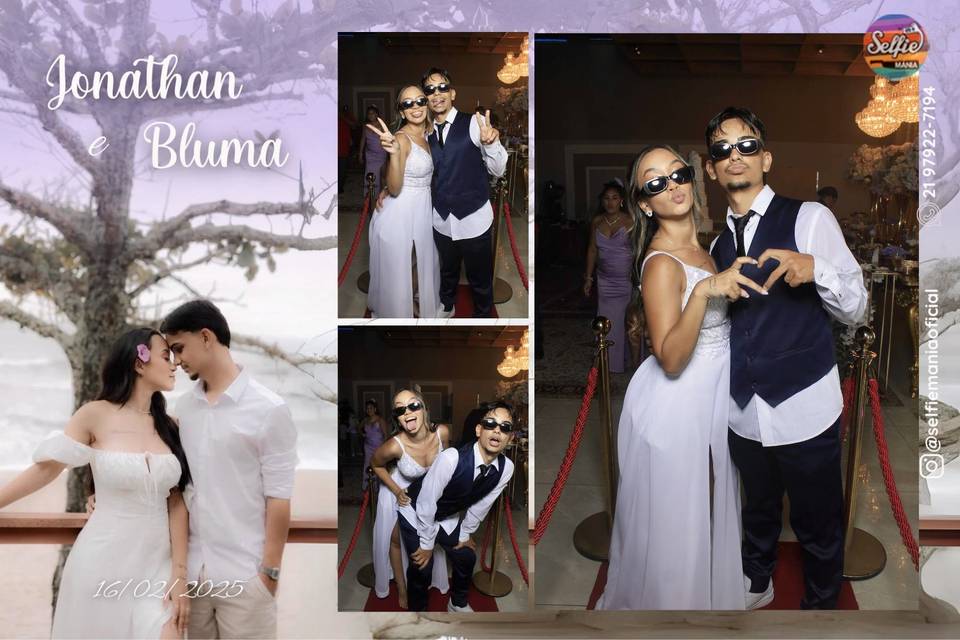 Moldura de casamento