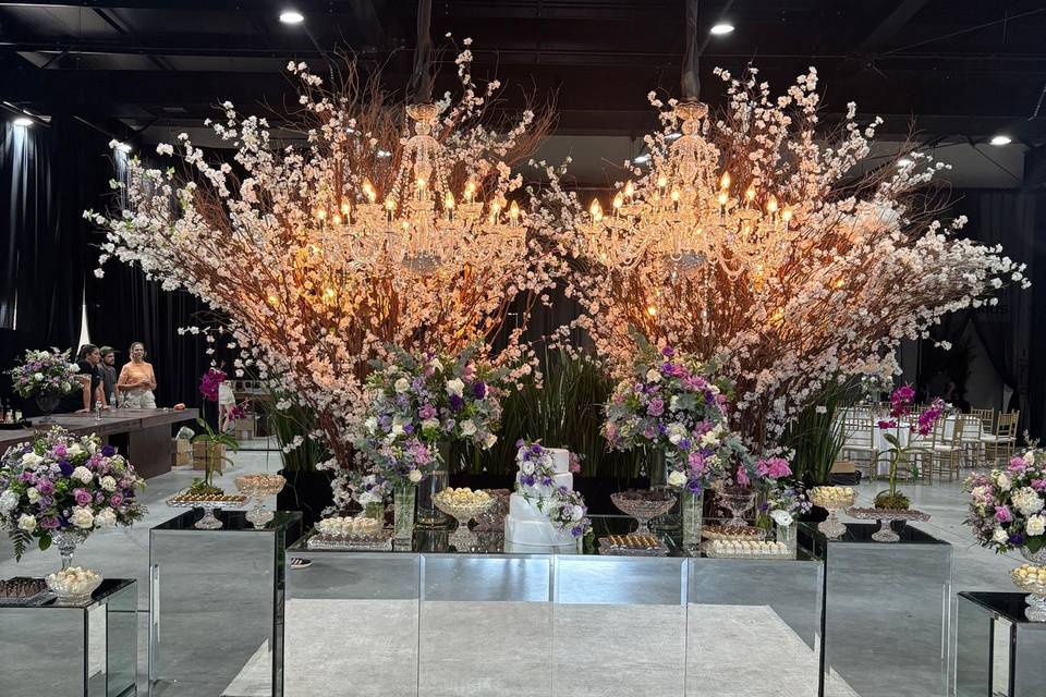 Decoração espaço de eventos