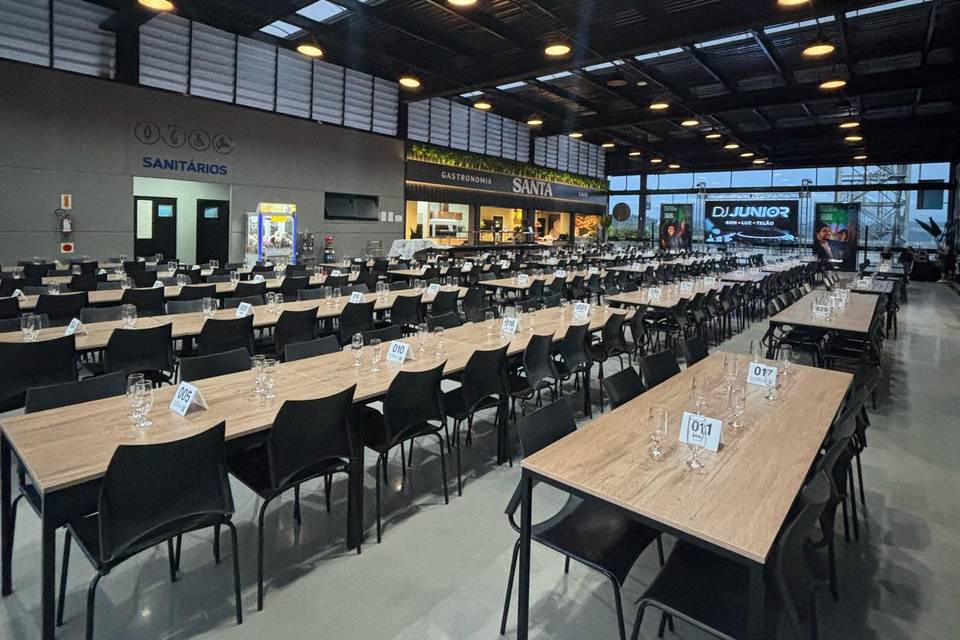 Espaço para jantar