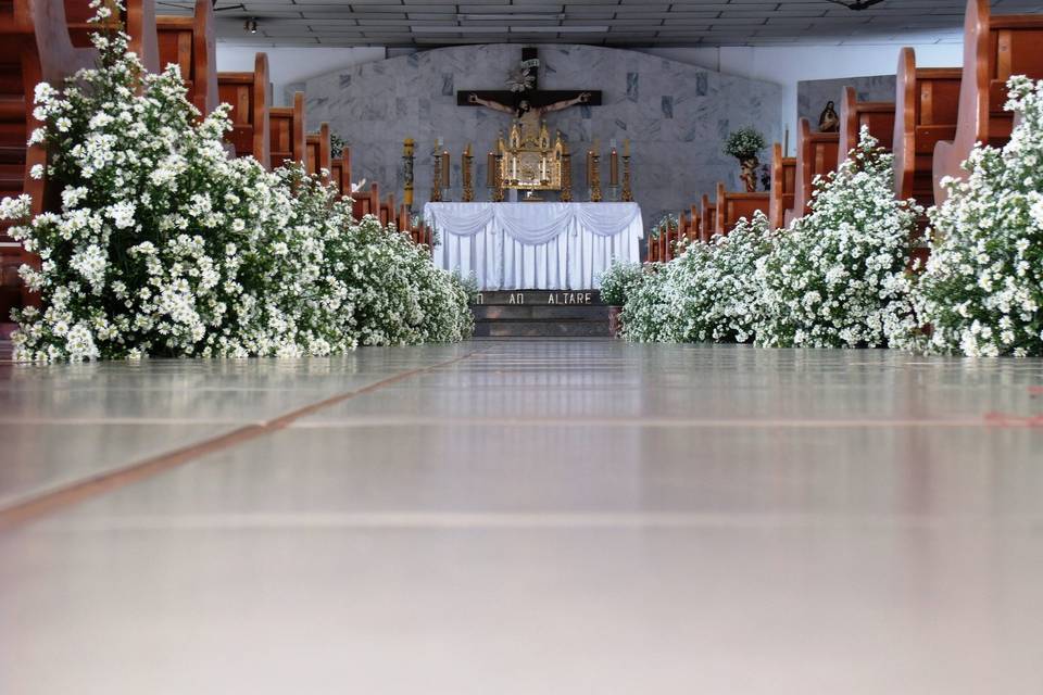 Decoração de igreja