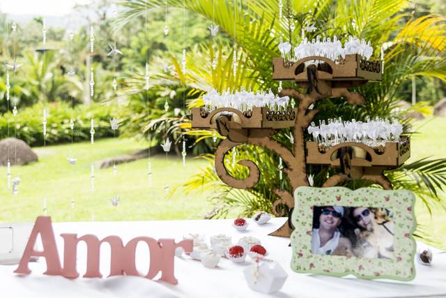 Fotos da recepção