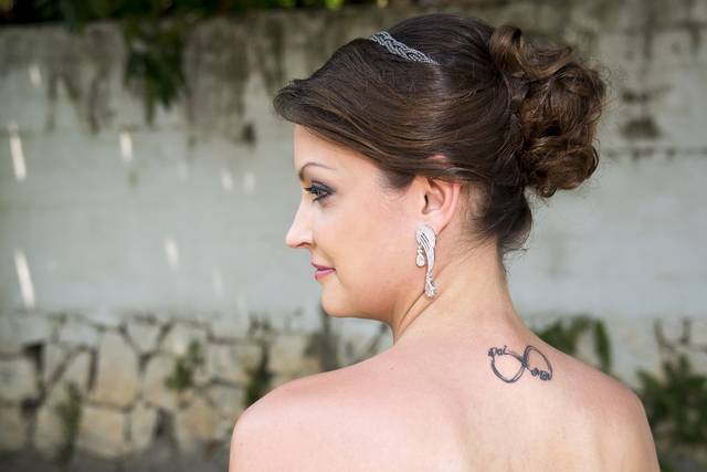 Noiva feliz
