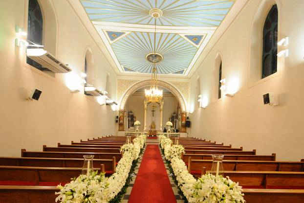 Decoração de igreja