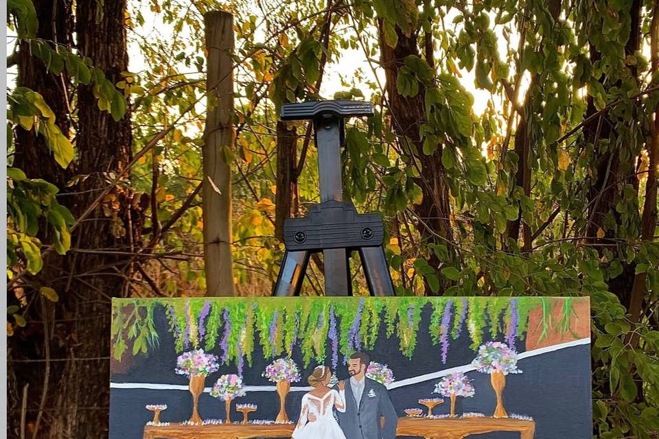 Pintura em tela 40x50