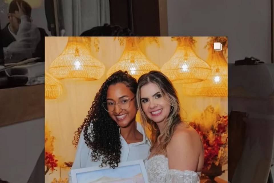 Entrega da pintura ao vivo
