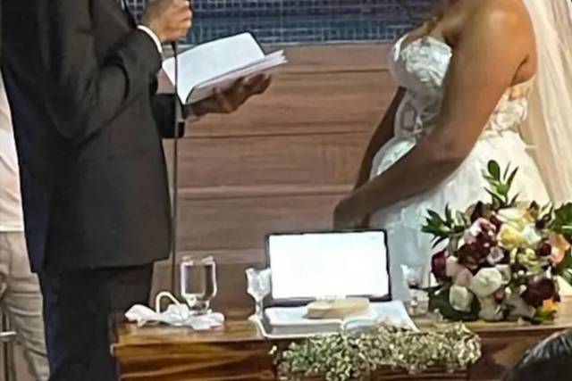 Sonorização cerimônia.