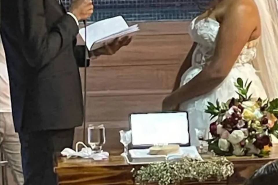 Sonorização cerimônia.