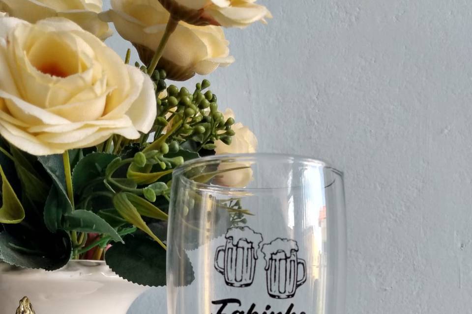 Tulipa de chopp personalizada