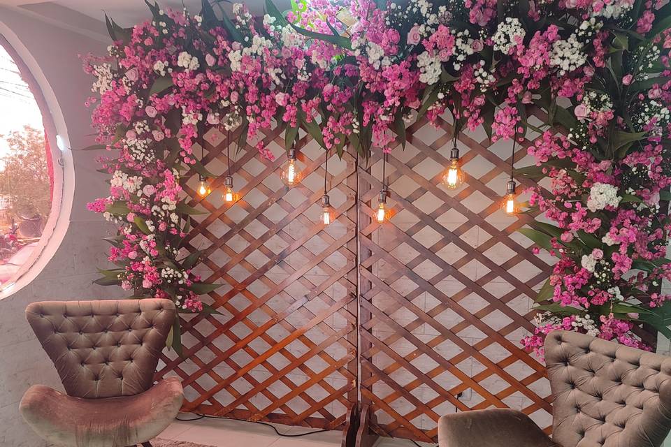 Hall de entrada decorado