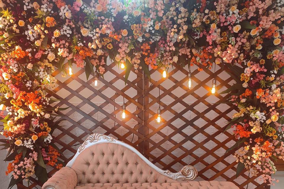 Hall de entrada decorado
