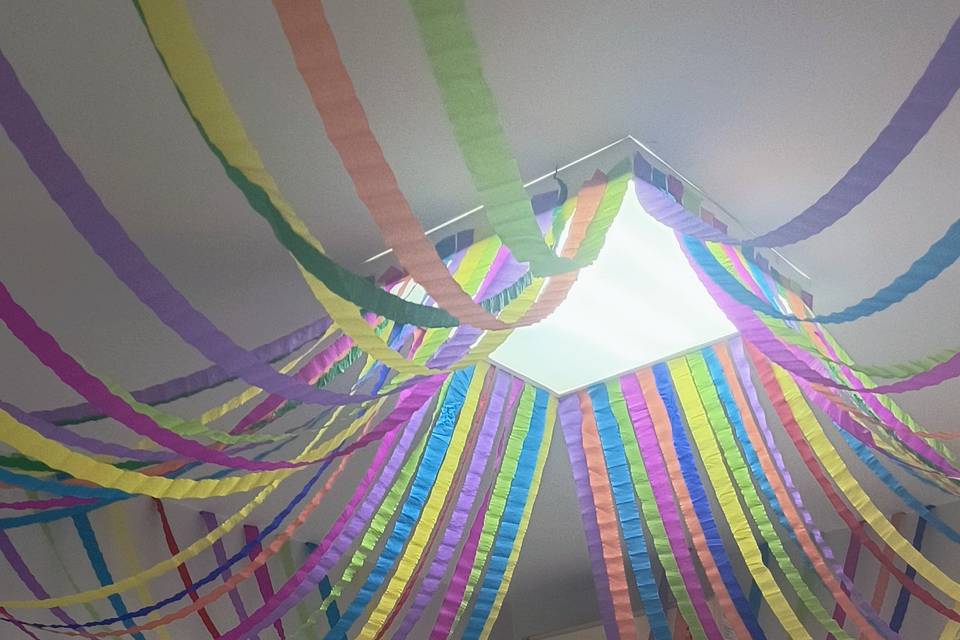 Hall de entrada junino