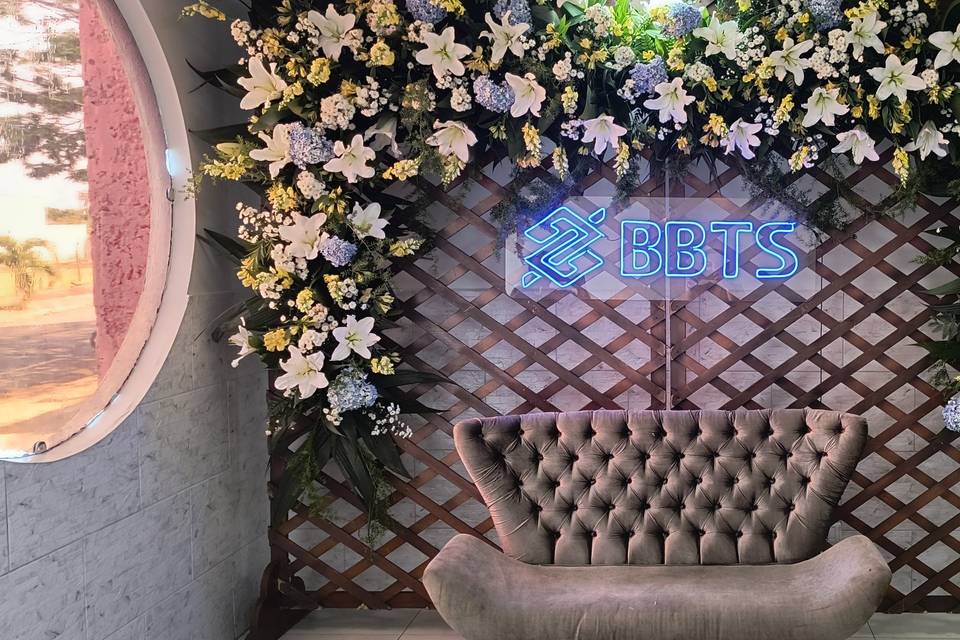 Hall de entrada decorado