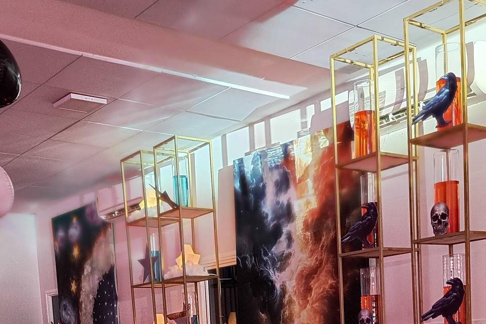 Bar decorado