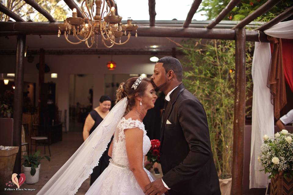 Casal rosa e clebio
