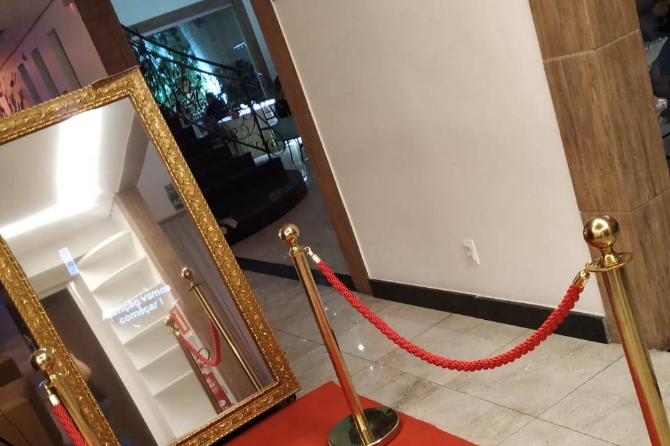 Espelho e passarela