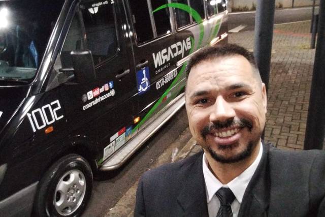 Van para transporte executivo
