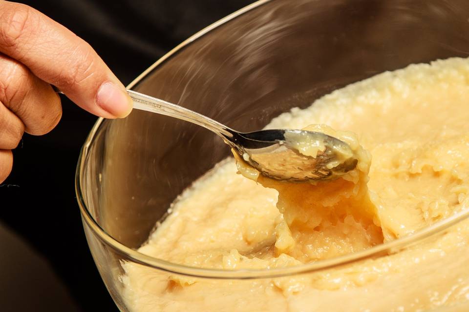 Brigadeiro de coco.