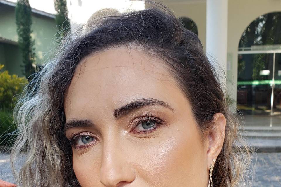 Make dia para noiva praia.