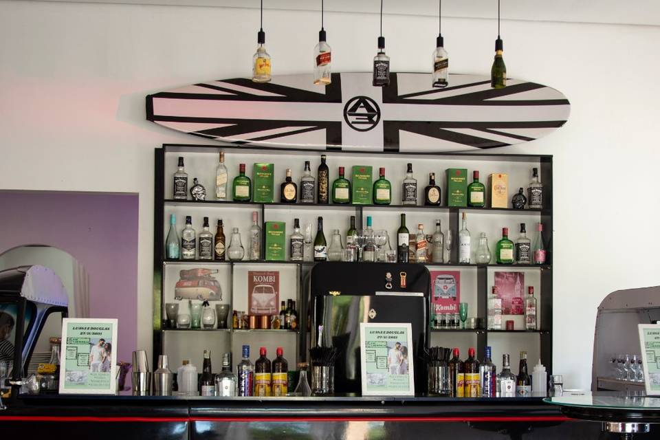 Bar estilo Kombi retrô