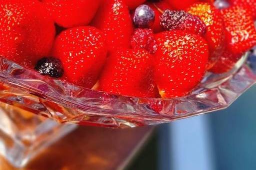 Frutas frescas para os drinks