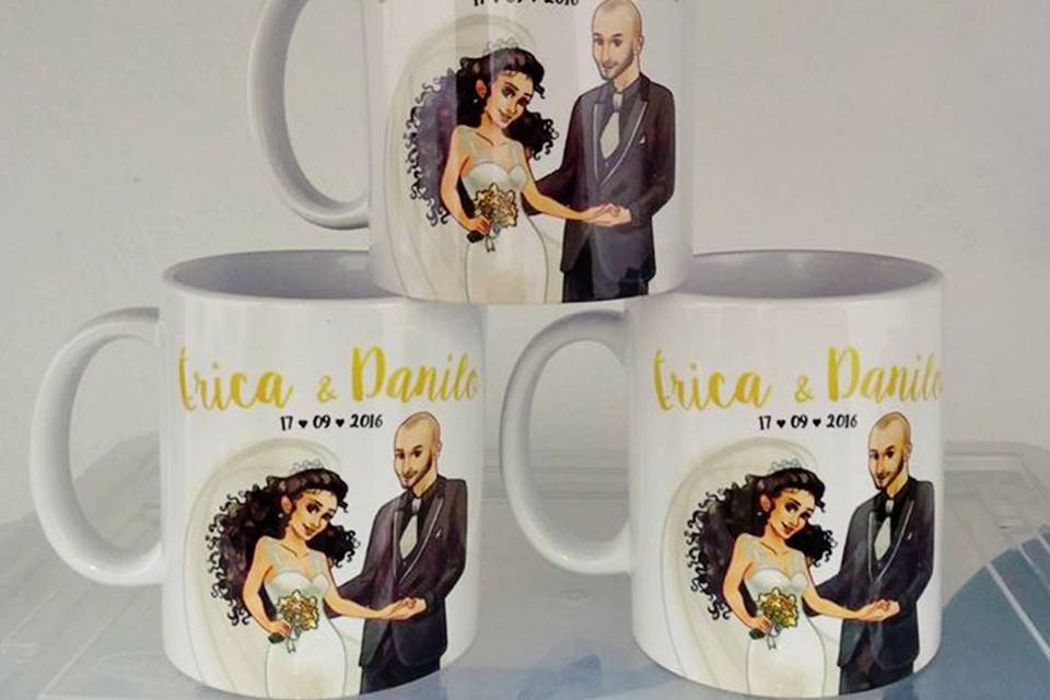 Caneca Ilustração(caricatura)