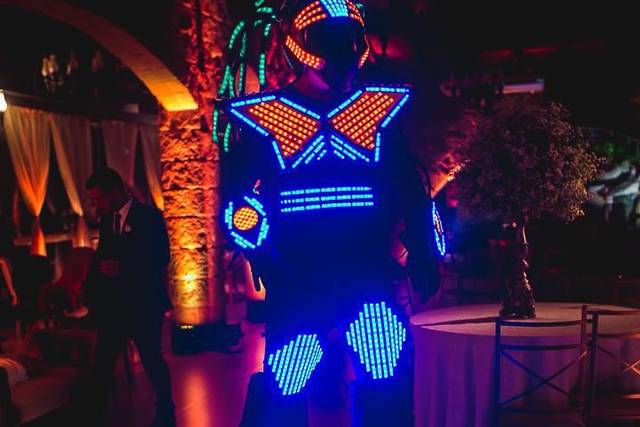 Robô de led