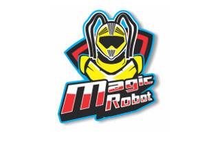 Magic robot logo