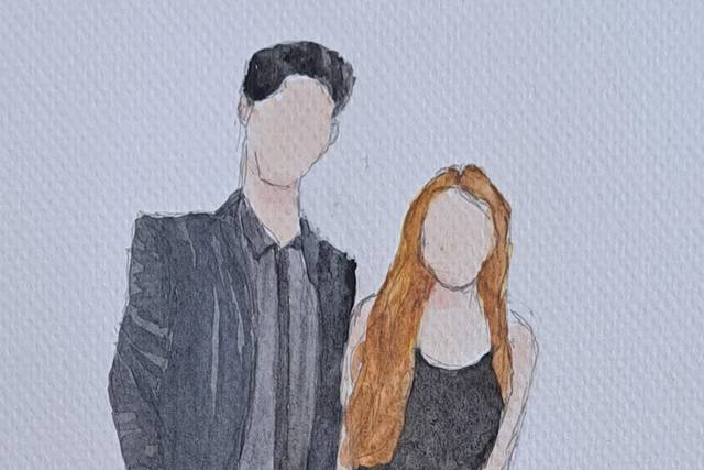Aquarela de convidados