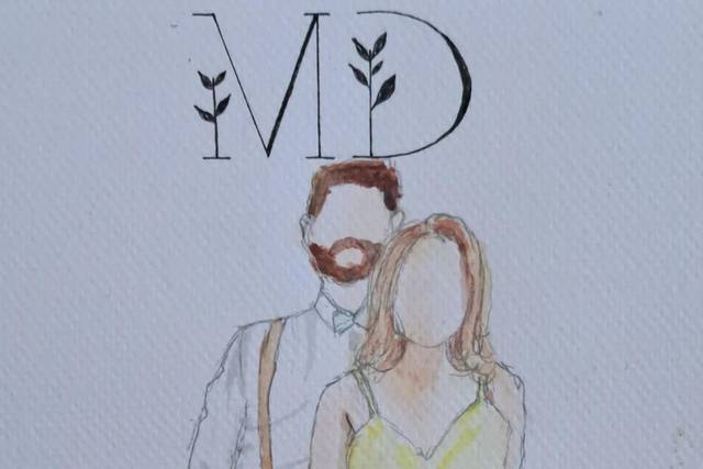 Aquarela de convidados