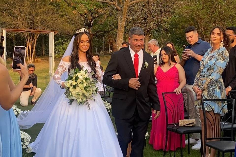 Noiva com o pai