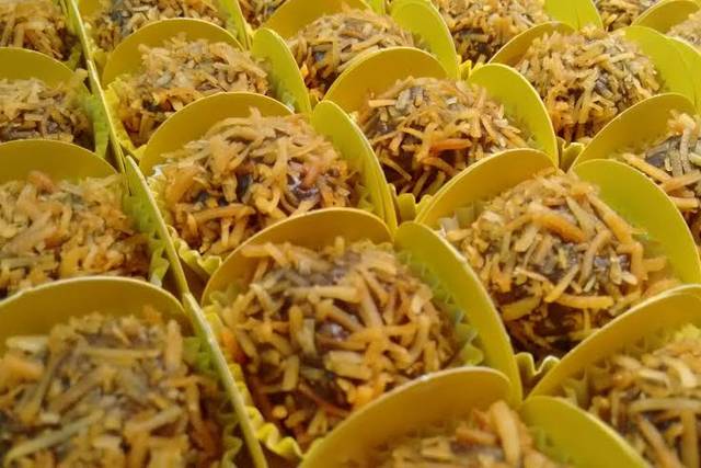 Brigadeiro coco queimado