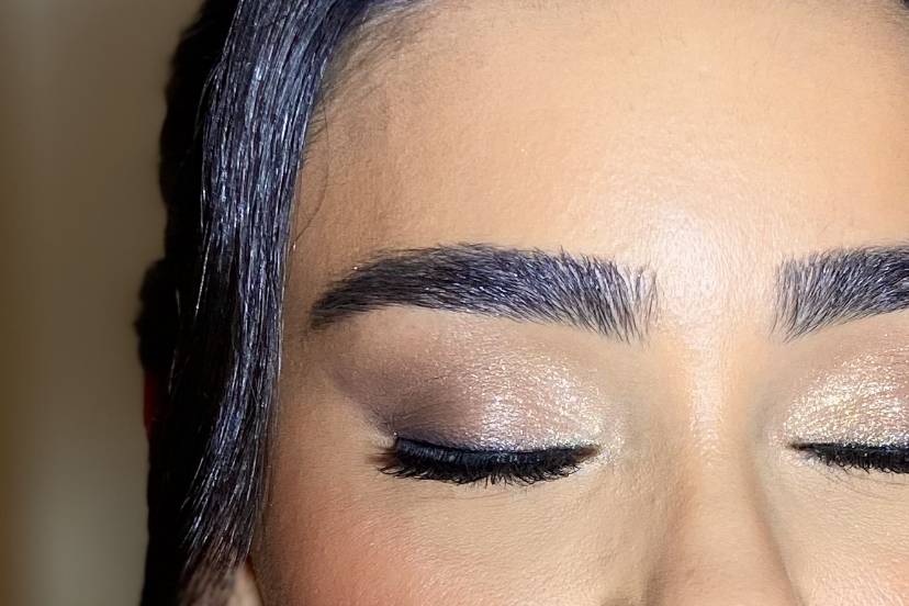 Make glam para noivas