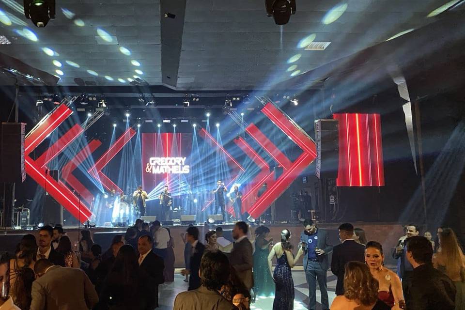 LED, Luz, Som - Formatura