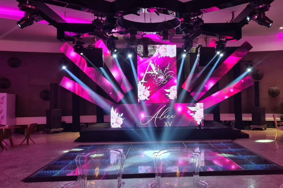 Projeto, LED, Luz, Som