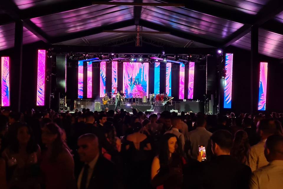 LED, Luz, Som - Formatura