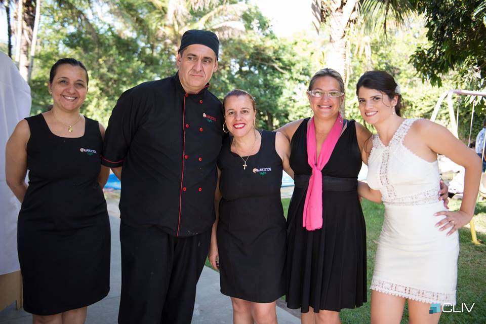 Equipe do buffet Quartetos