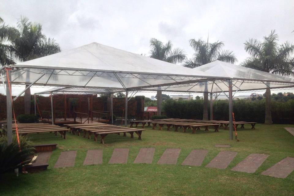 Tenda cristal Casamento