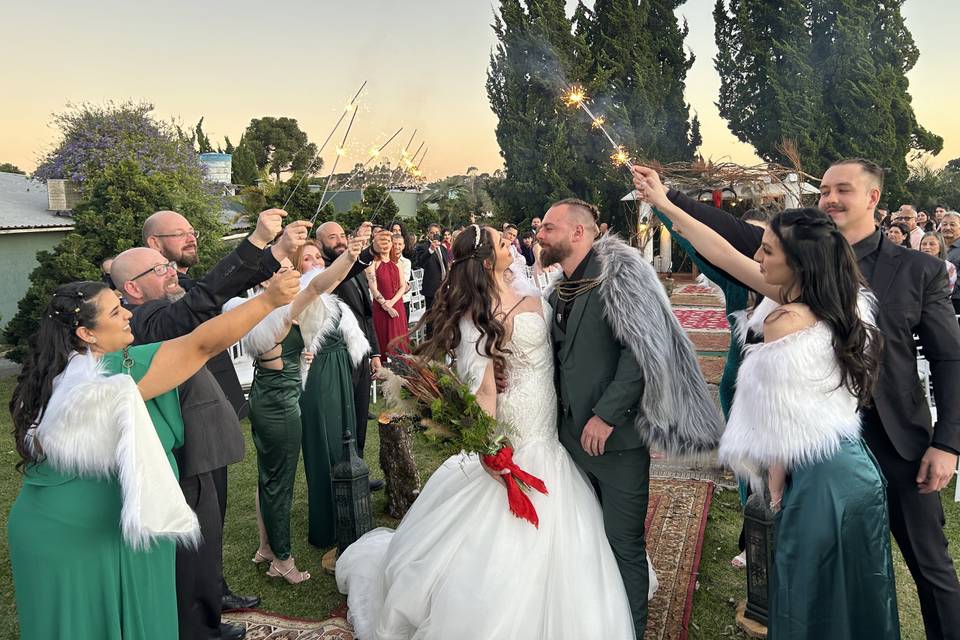 Casamento estilo Viking