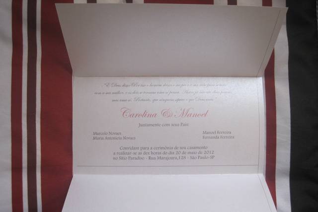 Convites de csamento