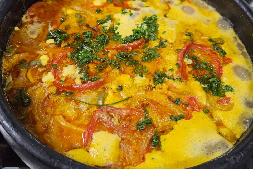 Moqueca, frutos do mar