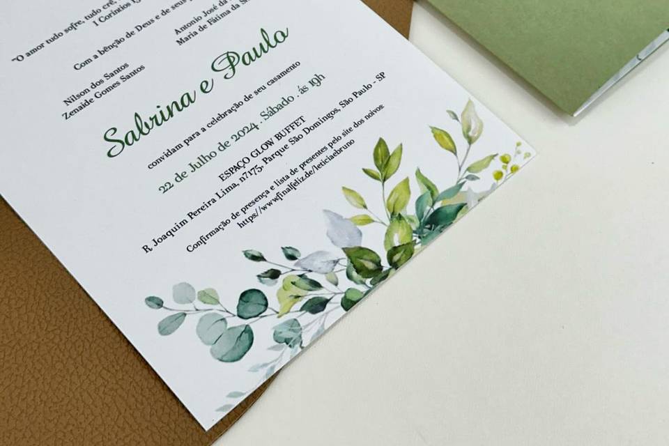 Convite Personalizados