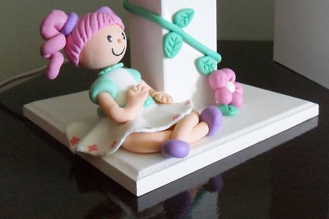 Arte em biscuit