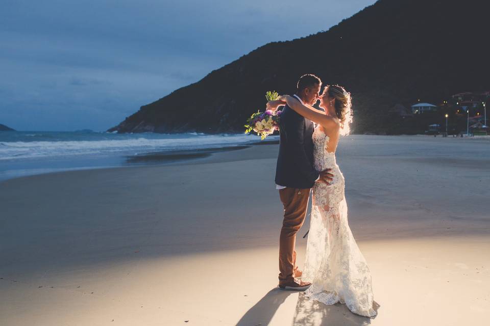 Casamento pe na areia