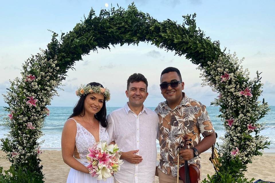 Casamento Pé na areia