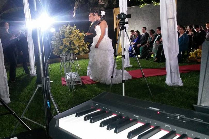 Piano no casamento